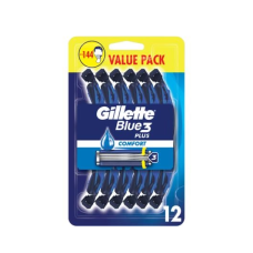 Станки для бритья Gillette одноразовые Blue 3 Plus Comfort 12 шт
