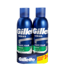 Піна для гоління Gillette Series Sensative Aloe Vera 200 мл+ 200 мл