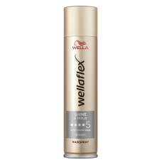 Лак для волос Wella Wellaflex Shine & Hold 5 Ultra Strong Hold 400 мл