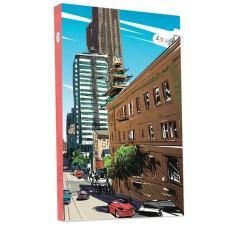 Блокнот Profiplan  Streets note А5 red 80 аркушів