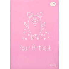Блокнот Profiplan Artbook Spoony pig A5 64 аркушів