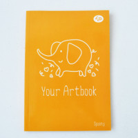 Блокнот Profiplan Artbook Spoony elephant A5 64 листов