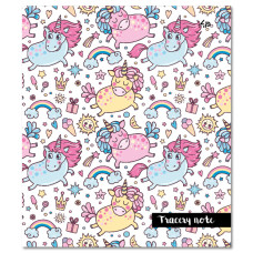 Блокнот Profiplan Tracery note unicorns A6 40 аркушів