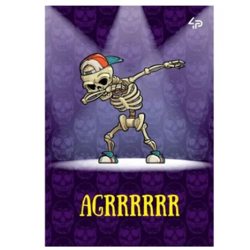 Блокнот Profiplan Skeleton dance A5 48 листов
