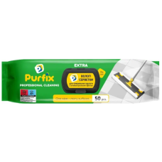 Влажные салфетки Purfiх Extra для уборки полов 50 шт