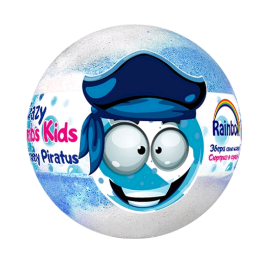 Бомба для ванн Aqua Shine Crazy Bombs Kids 100 гр Веселый пират