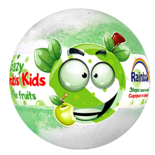 Бомба для ванн Aqua Shine Crazy Bombs Kids 100 гр Фруктовый микс