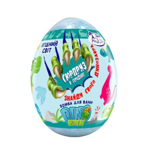 Бомба для ванн Aqua Shine DinoBath 145 гр Ягідний світ