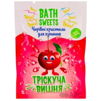 Кристаллы для купания Aqua Shine Bath Sweets 10 гр Трескучая вишня