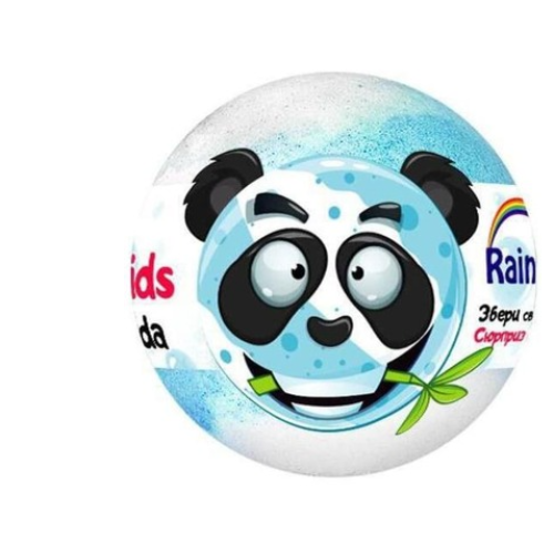 Бомба для ванн Aqua Shine Crazy Bombs Kids 100 гр Очаровательная панда