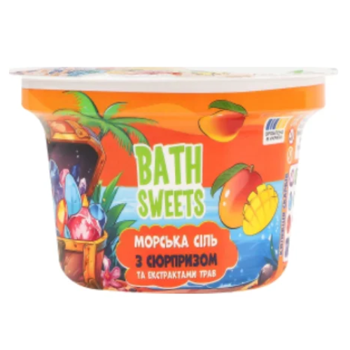 Соль для ванн морская Aqua Shine Rainbow 200 гр Фруктовый океан