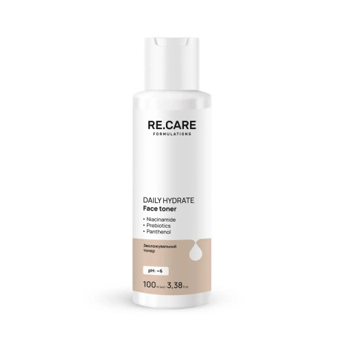 Тонер для обличчя Re.Care зволожуючий Daily Hydrate 100 мл