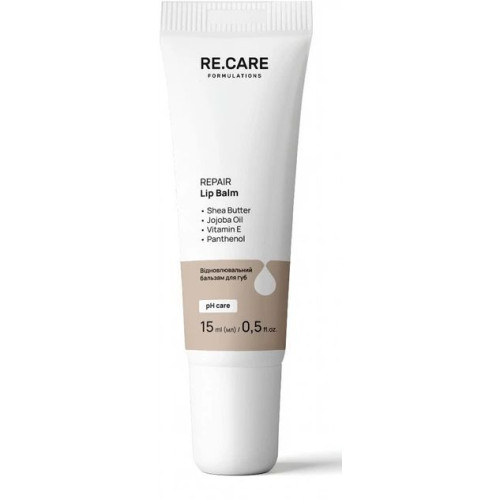 Бальзам для губ Re.Care восстанавливающий Lip Balm 15 мл