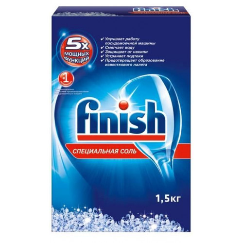 Соль для посудомоечной машины Finish 1.5 кг