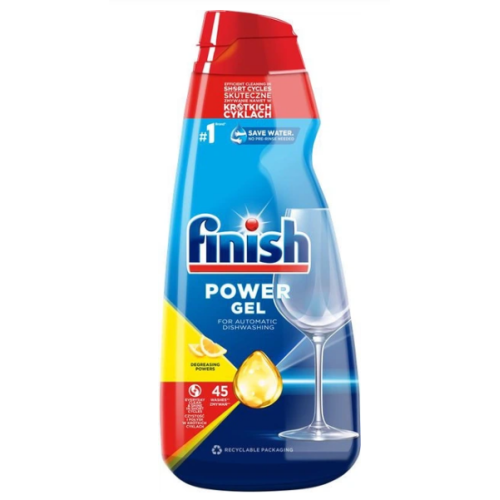 Гель для посудомоечной машины Finish Power Gel Lemon 900 мл