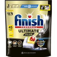 Таблетки для посудомоечной машины Finish Powerball Ultimate Plus Lemon 45 шт