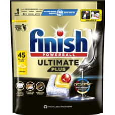Таблетки для посудомоечной машины Finish Powerball Ultimate Plus Lemon 45 шт