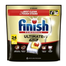 Таблетки для посудомоечной машины Finish Powerball Ultimate Plus Lemon 24 шт