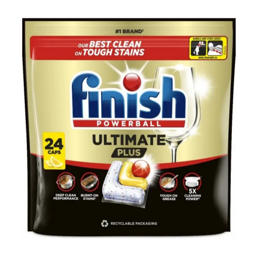 Таблетки для посудомоечной машины Finish Powerball Ultimate Plus Lemon 24 шт