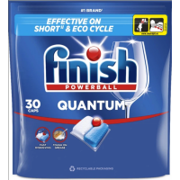 Таблетки для посудомоечной машины Finish Powerball Quantum 30 шт