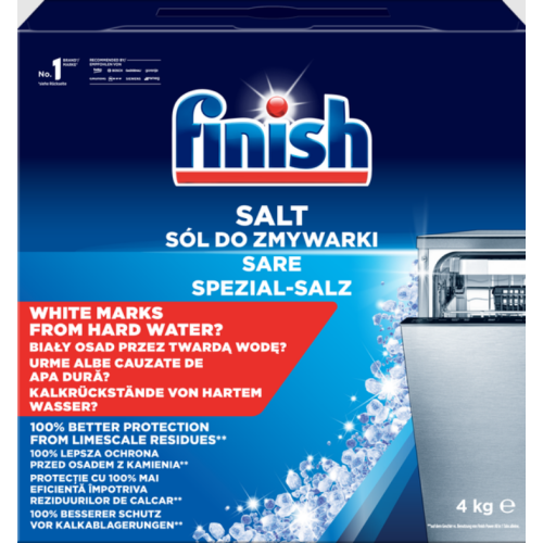 Сіль для посудомийної машини Finish 4 кг