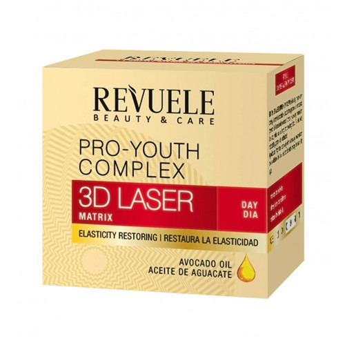 Крем для обличчя антивіковий денний Revuele 3D Laser 50 мл