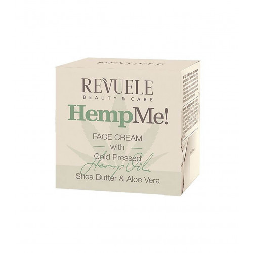 Крем для обличчя Revuele універсальний з коноплею HEMP ME! 50 мл