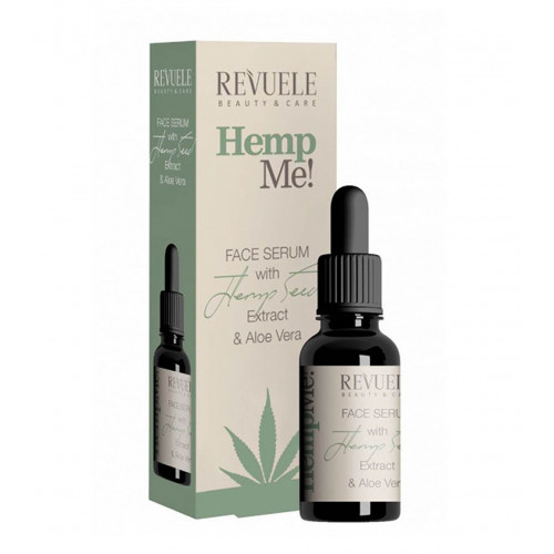 Сироватка для обличчя Revuele Hemp Me! зволожуюча з коноплею 30 мл