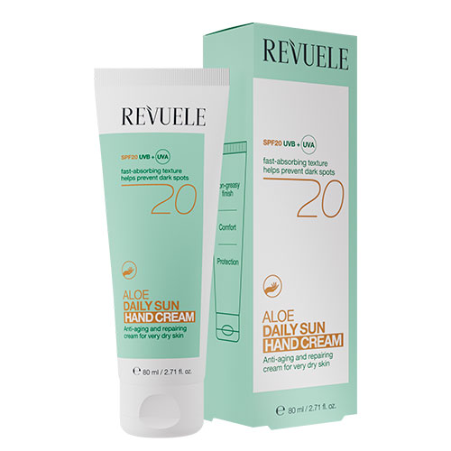 Крем для рук Revuele солнцезащитный с алоэ SPF20 80 мл