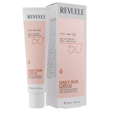 Флюїд для обличчя Revuele сонцезахисний з гіалуроном SPF50+ 40 мл