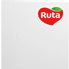 Серветки столові Ruta 33х33 білі 3 шари 20 шт