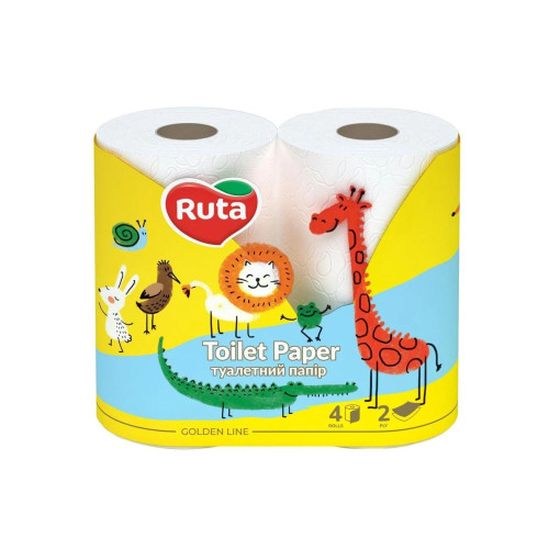 Туалетная бумага Ruta Kids 4 шт