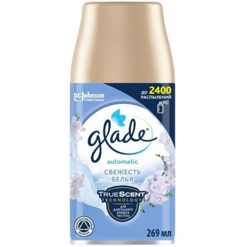 Освежитель воздуха сменный баллон Glade Clean Linen 269 мл