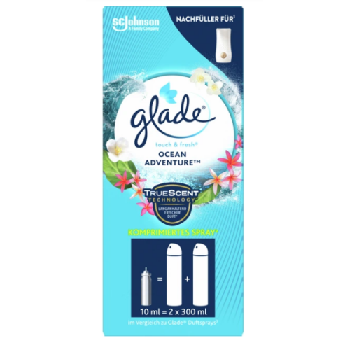 Освіжувач повітря Glade Мікроспрей змінний балончик Ocean Adventure 10 мл