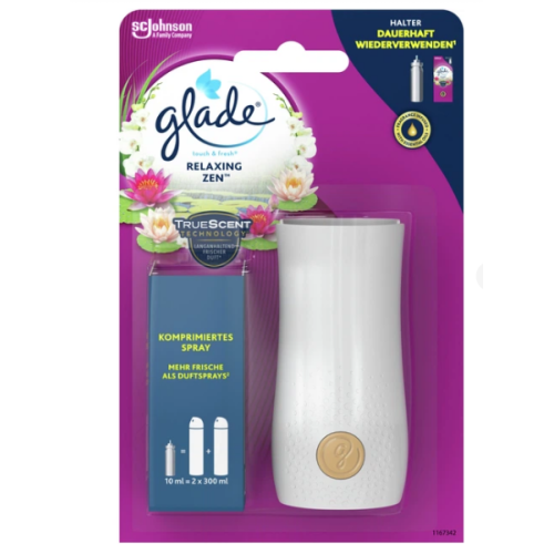 Освіжувач повітря Glade Мікроспрей Relaxing Zen 10 мл