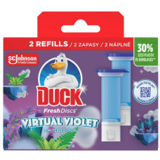 Диски чистоты для унитаза Duck Virtual Violet сменный блок 2 шт