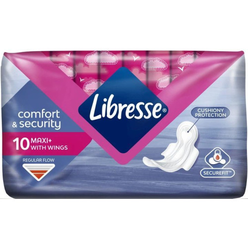 Прокладки Libresse  Maxi Normal Wing 10 шт 