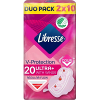 Прокладки Libresse V-Protection Ultra normal soft 20 шт