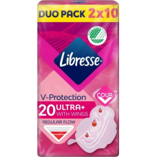 Прокладки Libresse V-Protection Ultra normal soft 20 шт