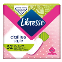 Прокладки ежедневные Libresse Dailies Style So Slim 32 шт