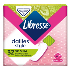 Прокладки ежедневные Libresse Dailies Style So Slim 32 шт