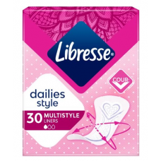 Прокладки ежедневные Libresse Dailies Style Multistyle Liners 30 шт