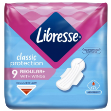 Прокладки Libresse Classic Protection Regular 9 шт