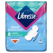 Прокладки Libresse Classic Protection Long 8 шт