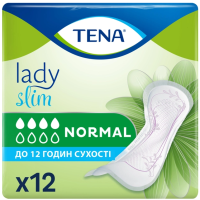 Прокладки урологические Tena Lady Slim Normal 12 шт