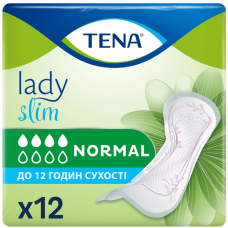 Прокладки урологічні Tena Lady Slim Normal 12 шт