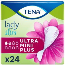 Прокладки урологические Tena Lady Slim Ultra Mini Plus 24 шт