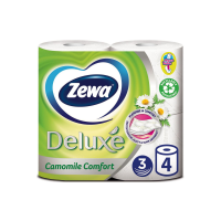 Туалетний папір Zewa Deluxe Camomile Comfort 3 шари 4 шт