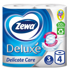 Туалетний папір Zewa Deluxe Delicate Care 3 шари 4 шт
