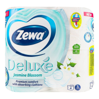 Туалетная бумага Zewa Deluxe Jasmine Blossom  3 слоя 4 шт